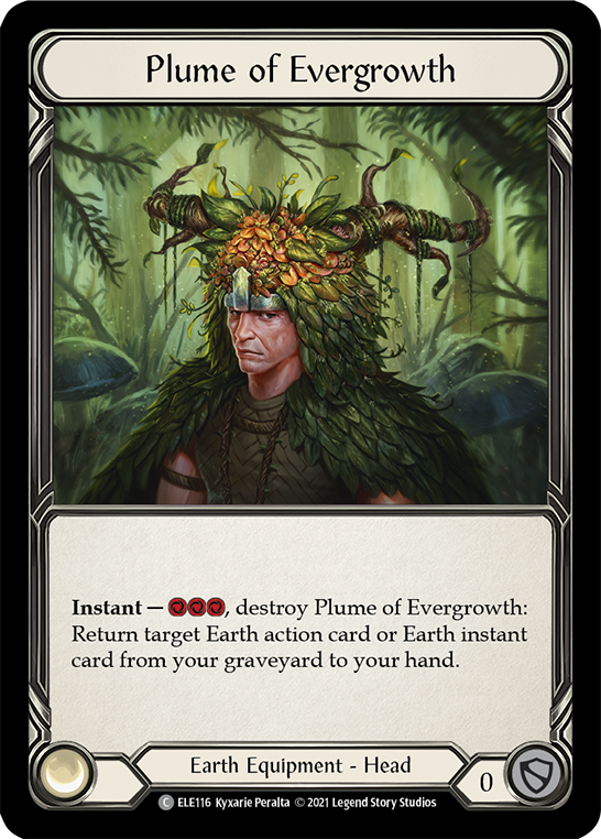 Plume of Evergrowth [ELE116] 1st Edition Cold Foil