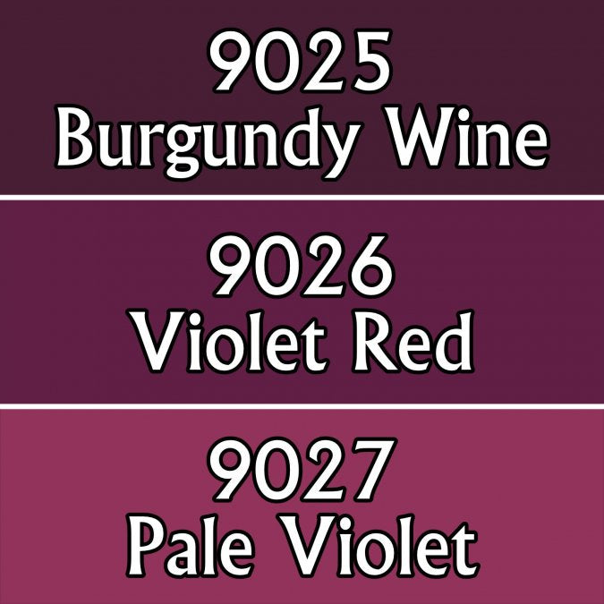 Master Series Paints Triads Violet Reds