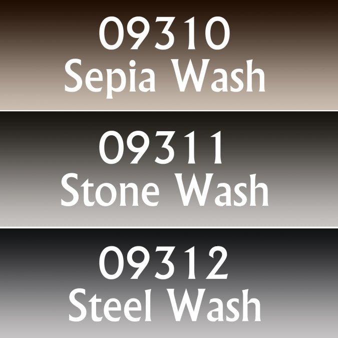 Master Series Paints Triads MSP Core Colors Triad: Washes II (09310-09312)