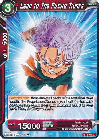 Leap to The Future Trunks (BT2-011) [Union Force]