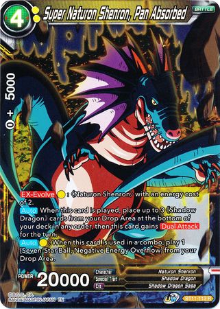 Super Naturon Shenron, Pan Absorbed (BT11-113) [Vermilion Bloodline 2nd Edition]