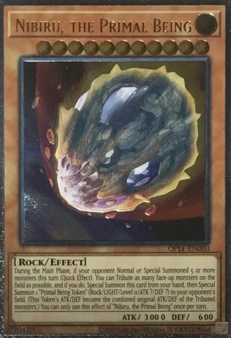 Nibiru, the Primal Being [OP14-EN003] Ultimate Rare