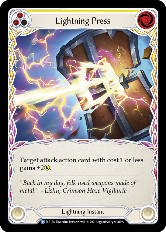 Lightning Press (Yellow) [ELE184] 1st Edition Normal