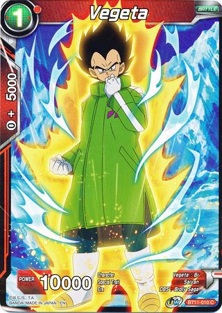 Vegeta (BT11-010) [Vermilion Bloodline 2nd Edition]