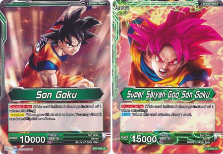Son Goku // Super Saiyan God Son Goku (BT1-056) [Galactic Battle]