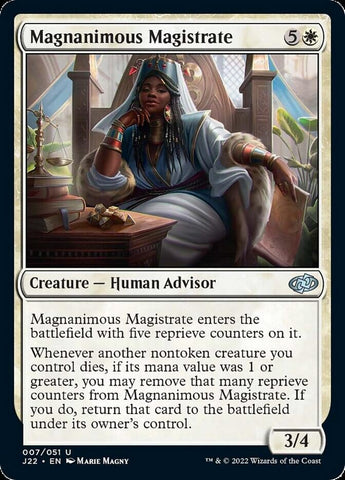 Magnanimous Magistrate [Jumpstart 2022]