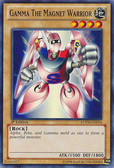 Gamma the Magnet Warrior [LCYW-EN014] Common