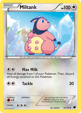 Miltank (93/116) [Black & White: Plasma Freeze]