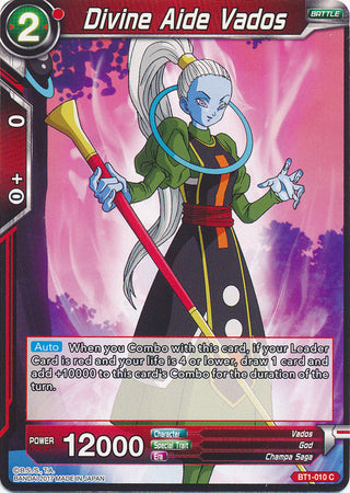 Divine Aide Vados (BT1-010) [Galactic Battle]