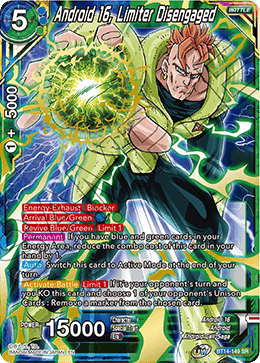 Android 16, Limiter Disengaged (BT14-149) [Cross Spirits]