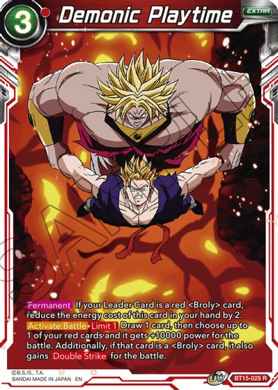 Demonic Playtime (BT15-029) [Saiyan Showdown]