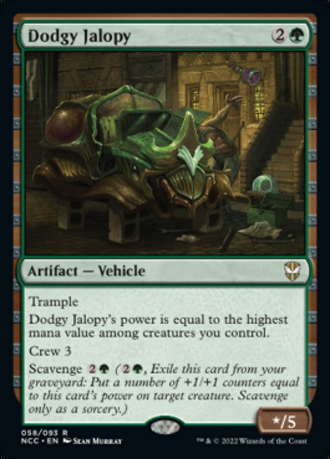Dodgy Jalopy [Streets of New Capenna Commander]