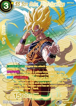SS Son Goku, Final Sacrifice (SPR) (BT17-093) [Ultimate Squad]