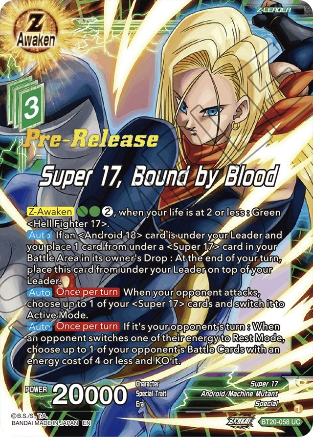 dragon ball super card game bt20 Dragon Ball Super - B20 - Power Absorbed main image 0