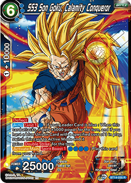 SS3 Son Goku, Calamity Conqueror (BT14-035) [Cross Spirits]