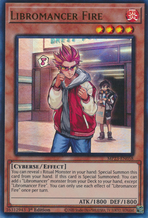 yugioh libromancer cards Fire [MP23-EN058] Ultra Rare Style:Death Toll it cannot be destroyed card art Meet the Artists Who