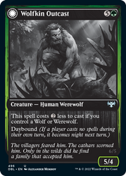 Wolfkin Outcast // Wedding Crasher [Innistrad: Double Feature]