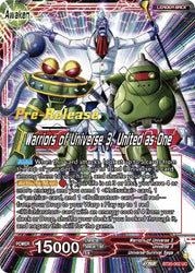 Paparoni // Warriors of Universe 3, United as One (BT20-002) [Power Absorbed Prerelease Promos]