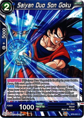 Saiyan Duo Son Goku (BT6-031) [Destroyer Kings]