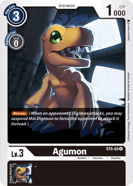 agumon digimon card Agumon (X Antibody) - BT11-062 U