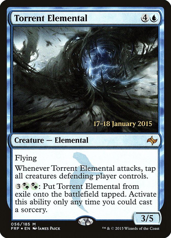 Torrent Elemental [Fate Reforged Prerelease Promos]