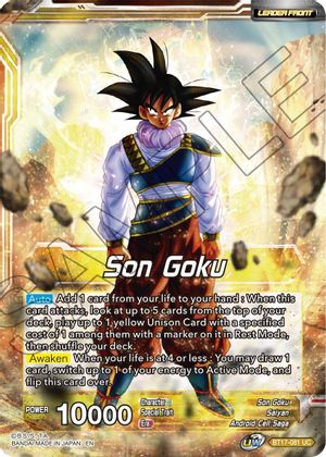 Son Goku // SS Son Goku, Fearless Fighter (BT17-081) [Ultimate Squad]