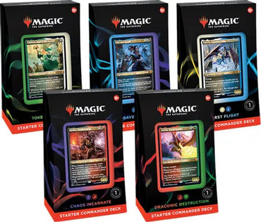 Starter Commander Set of 5