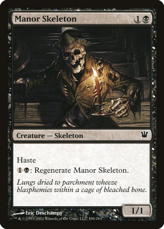 Manor Skeleton [Innistrad]