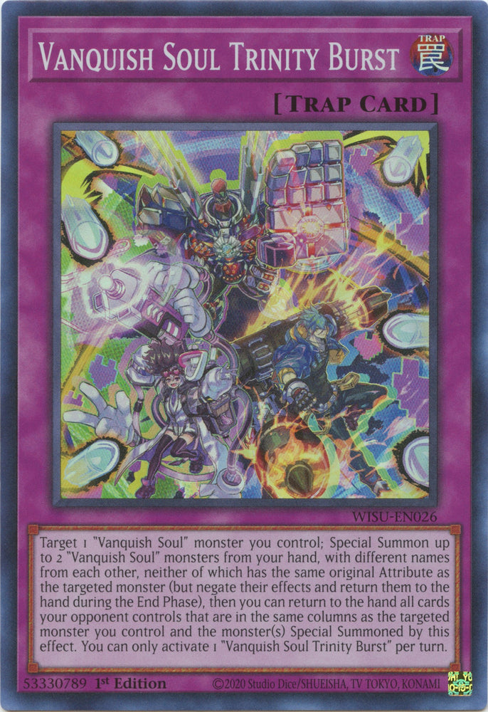 yugioh vanquish soul cards DUAD-AE066 Soul, Start! (N) Destroy 1 other card on the field. Vanquish Soul Dust Devil -