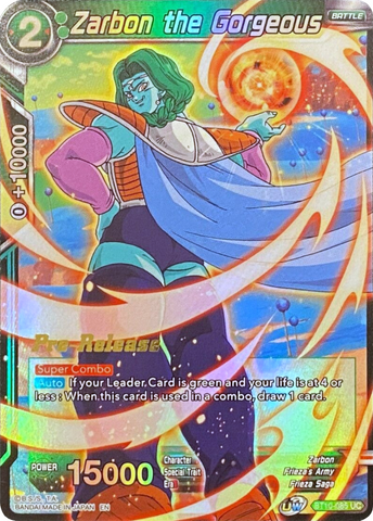 Zarbon the Gorgeous (BT10-085) [Rise of the Unison Warrior Prerelease Promos]