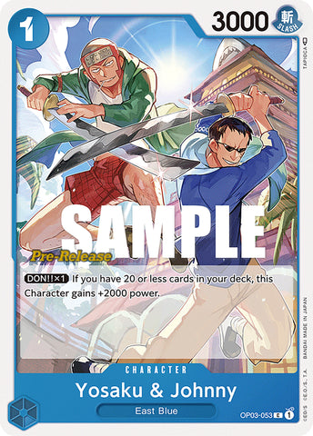 Yosaku & Johnny [Pillars of Strength Pre-Release Cards]