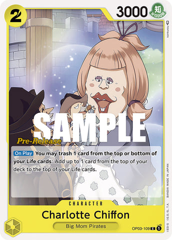 Charlotte Chiffon [Pillars of Strength Pre-Release Cards]