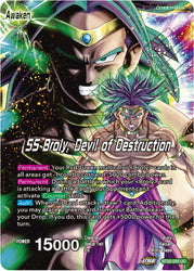 Broly & Paragus // SS Broly, Devil of Destruction (BT22-055) [Critical Blow]