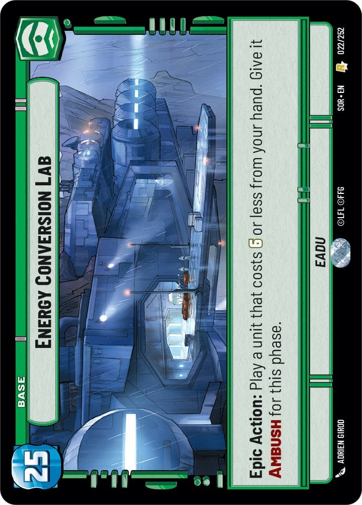 Energy Conversion Lab (22) [Spark of Rebellion]