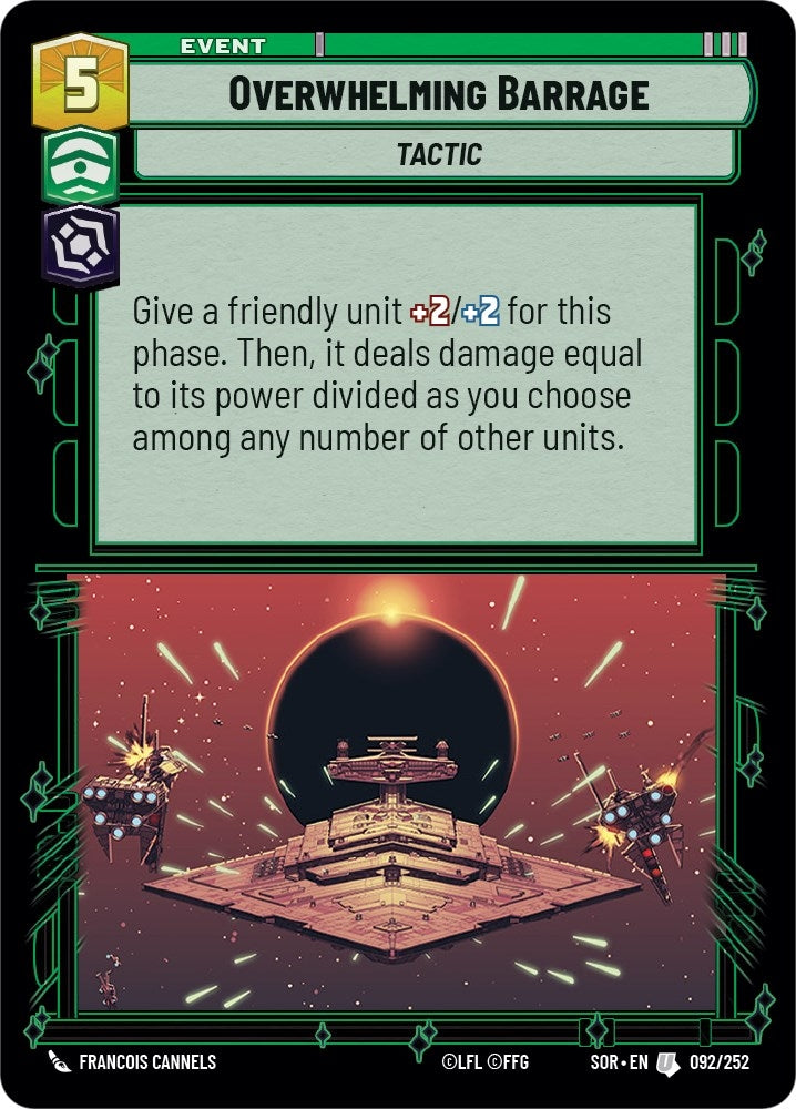 Overwhelming Barrage (92) [Spark of Rebellion]