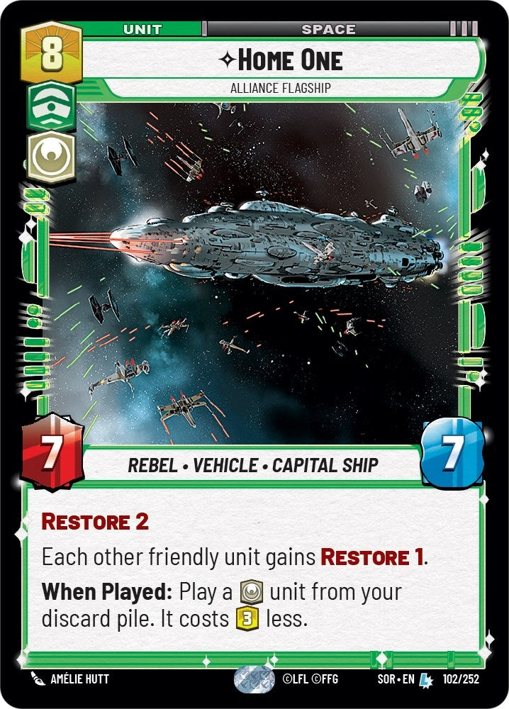Home One - Alliance Flagship (102) [Spark of Rebellion]