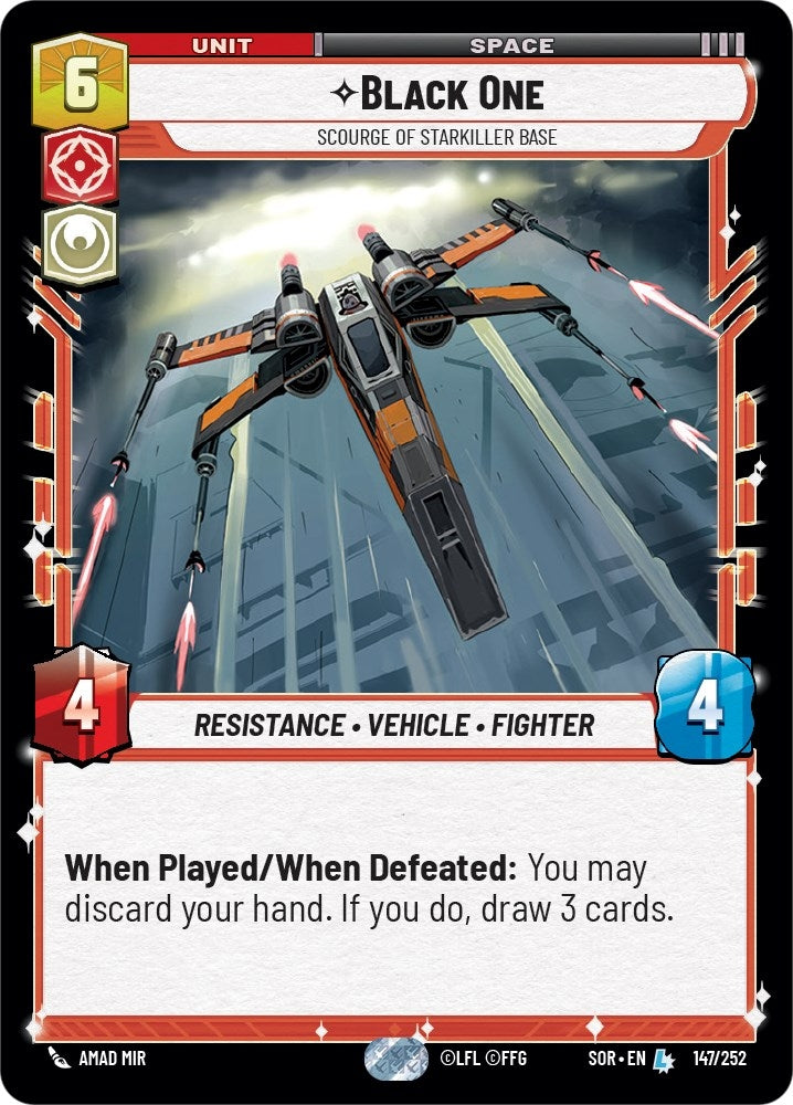 Black One - Scourge of Starkiller Base (147) [Spark of Rebellion]