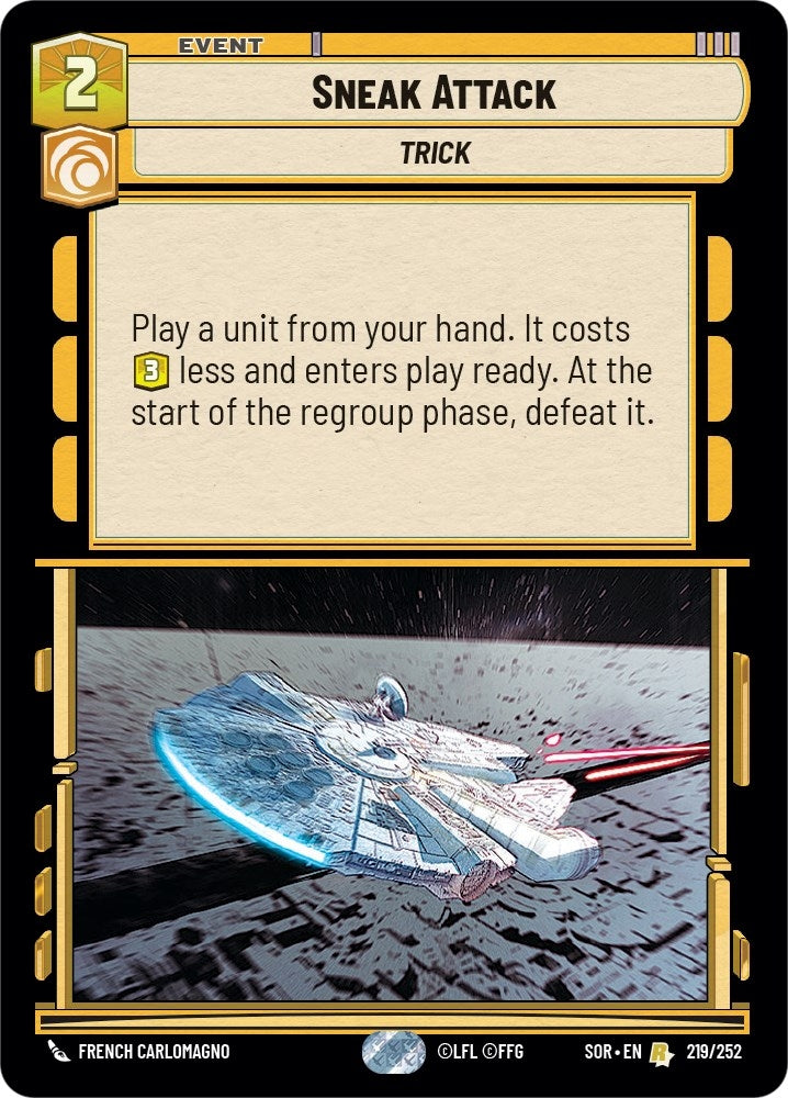 Sneak Attack (219) [Spark of Rebellion]
