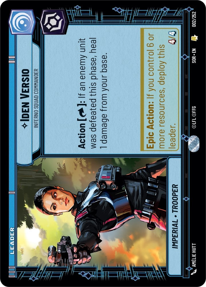 Iden Versio - Inferno Squad Commander (2) [Spark of Rebellion]