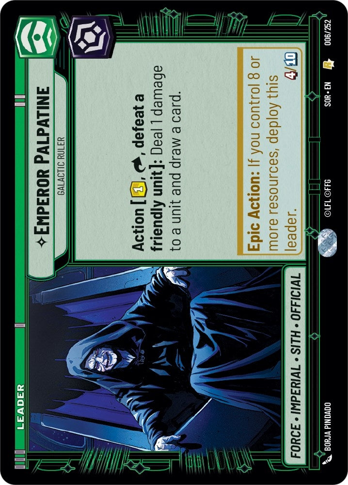 Emperor Palpatine - Galactic Ruler (6) [Spark of Rebellion]