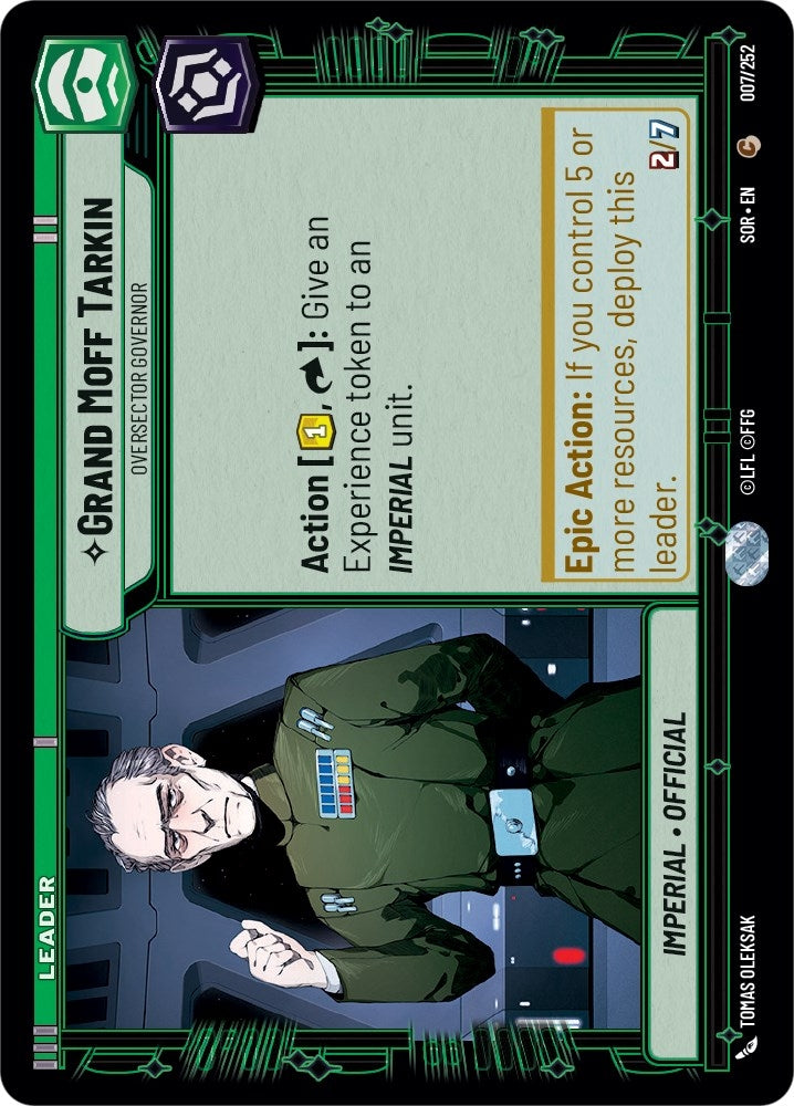 Grand Moff Tarkin - Oversector Governor (7) [Spark of Rebellion]