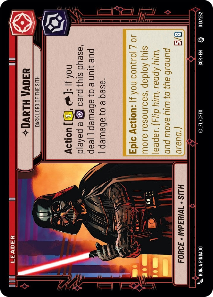 Darth Vader - Dark Lord of the Sith (10) [Spark of Rebellion]