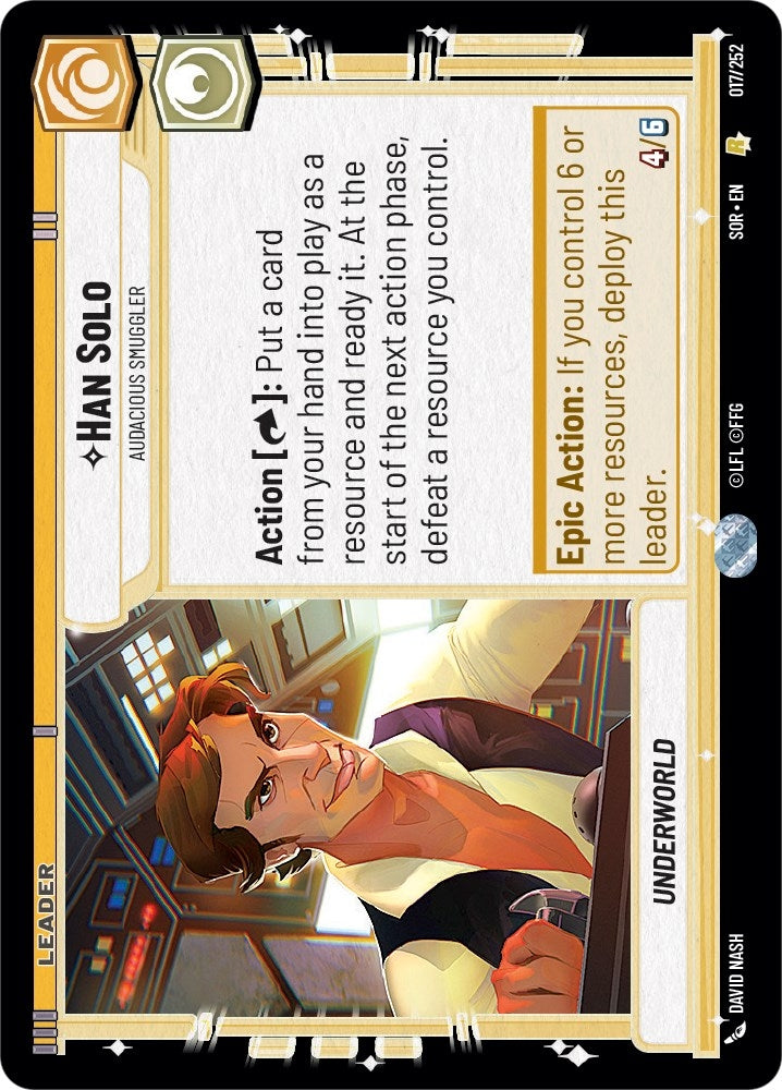 Han Solo - Audacious Smuggler (17) [Spark of Rebellion]