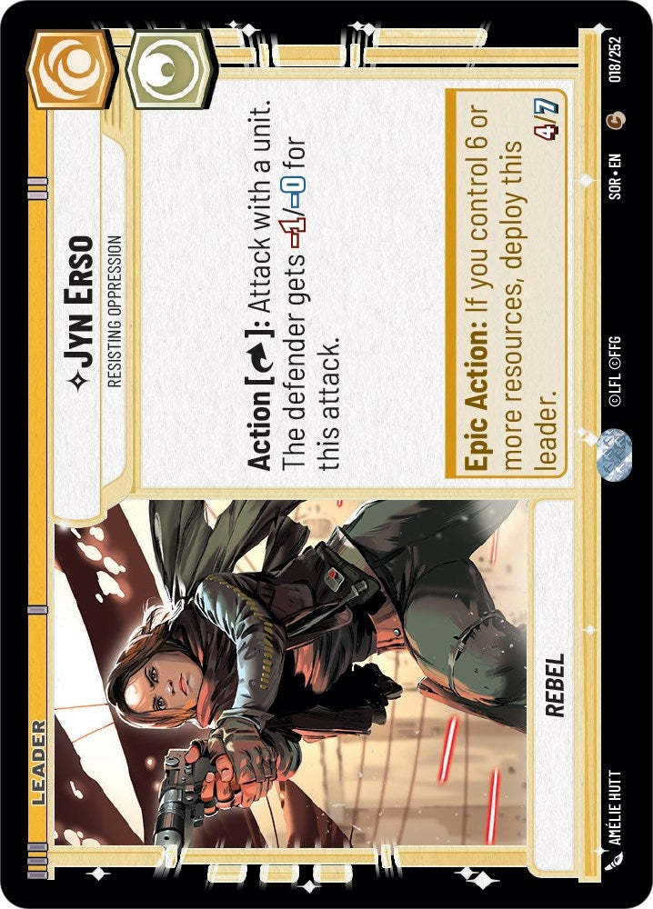 Jyn Erso - Resisting Oppression (18) [Spark of Rebellion]