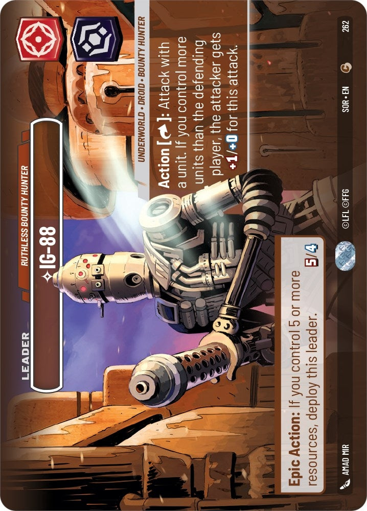 IG-88 - Ruthless Bounty Hunter (Showcase) (262) [Spark of Rebellion]