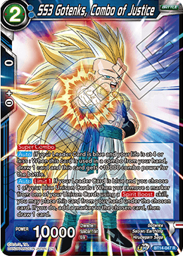 SS3 Gotenks, Combo of Justice (BT14-047) [Cross Spirits]