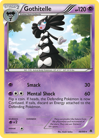 Gothitelle (48/98) [Black & White: Emerging Powers]