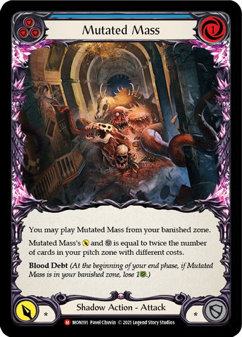 Mutated Mass [MON191-RF] (Monarch)  1st Edition Rainbow Foil