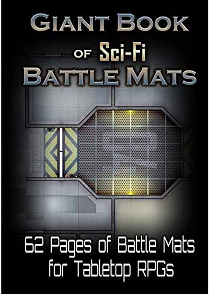 Giant Book of Sci-Fi Battle Mats