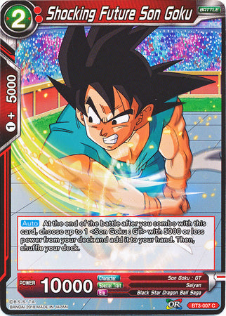 Shocking Future Son Goku (BT3-007) [Cross Worlds]